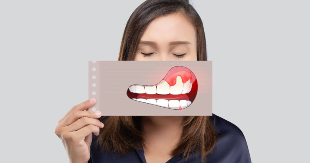 Teeth xray of a girl clipart